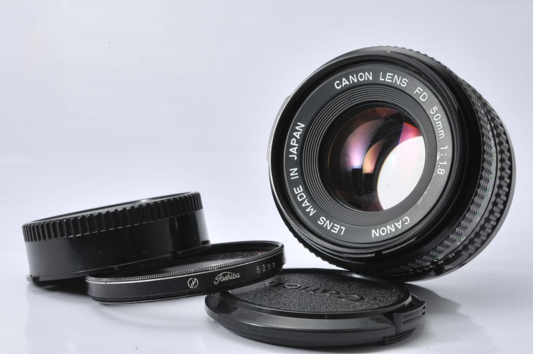 楽天1位】 CANON キヤノン New FD 50mm F1.8 明るい単焦点レンズ www.tricostura. 楽天1位】 CANON キヤノン New FD 50mm F1.8 明るい単焦点レンズ www.tricostura.