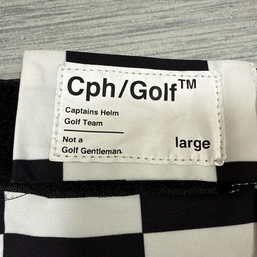 美品　Cqh/Golf キャプテンズヘルム　チェッカー　ショートパンツ 美品 Cqh/Golf キャプテンズヘルム チェッカー ショートパンツ