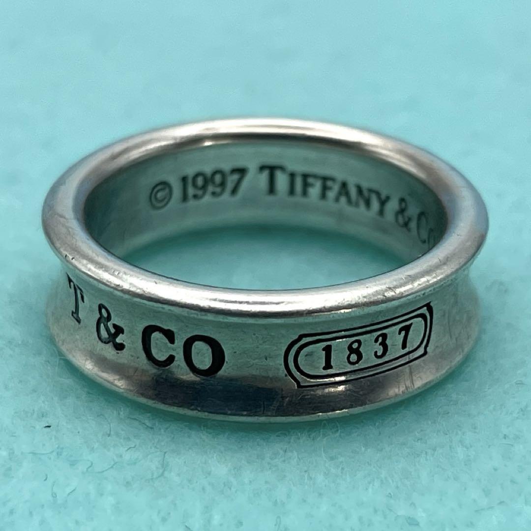 ティファニー　ナローリング シルバー925 リング ティファニー シルバー 925 ナローリング 1837 TIFFANY