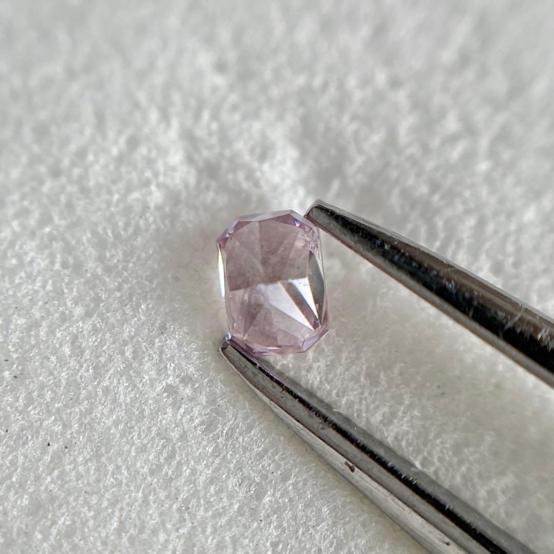 0.082ct SI-2 天然ピンクダイヤモンドルース FIPP 中央宝石研究所