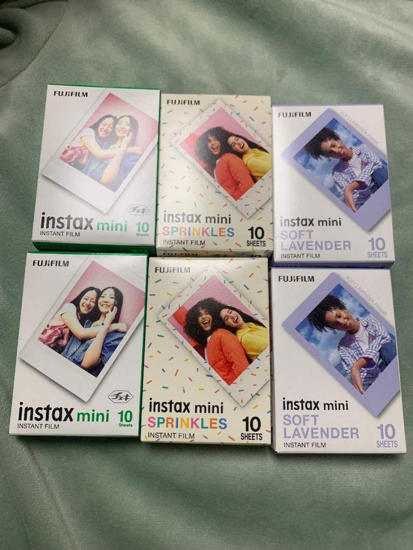 FUJIFILM instax mini フィルム 3種(各2セット)60枚