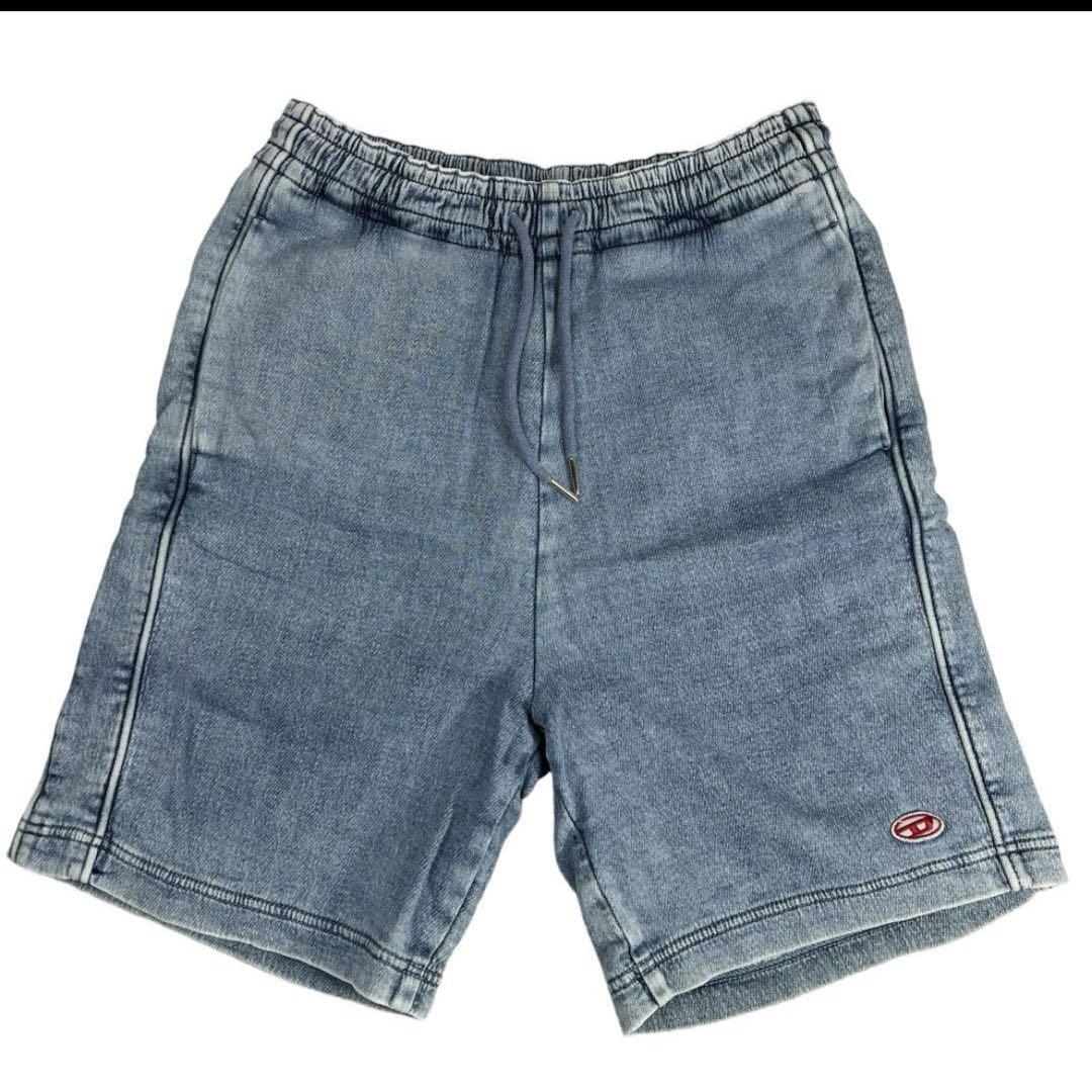 DIESELショートデニム　トラックパンツ