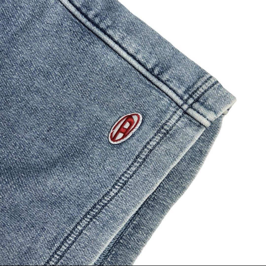 DIESELショートデニム　トラックパンツ