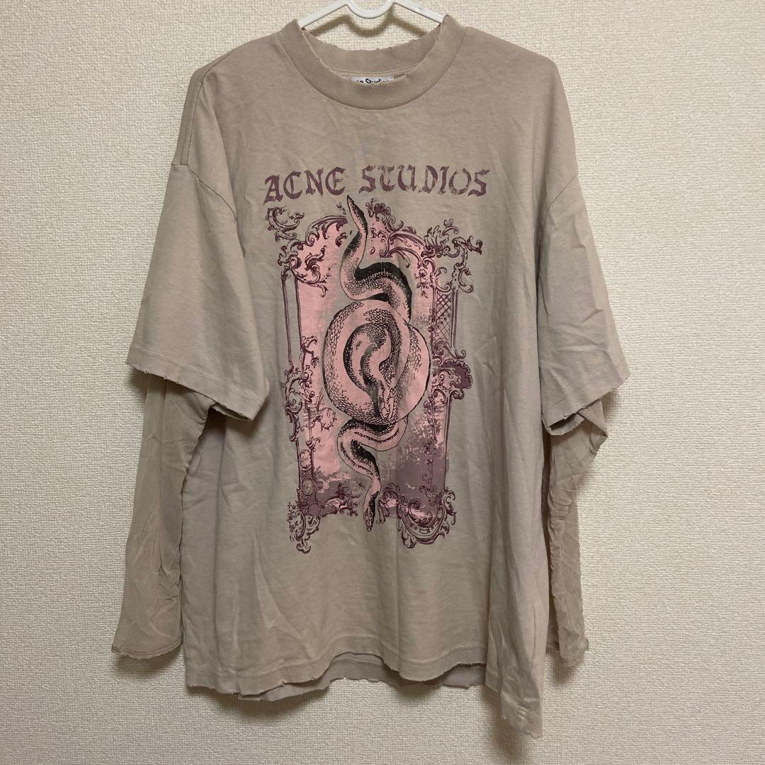ACNE STUDIOS 半袖オーバーサイズTシャツ ACNE STUDIOS 半袖オーバーサイズTシャツ