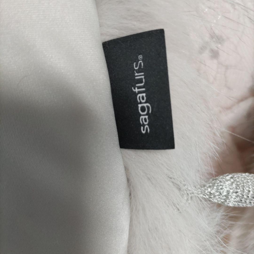 サガフォックス　ブルーFOX　成人式ショール　SAGAFOX　SAGAFURS