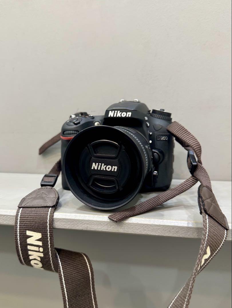 【Nikon D7200 】一眼レフカメラ　単焦点35mm 1-1.8レンズ付き