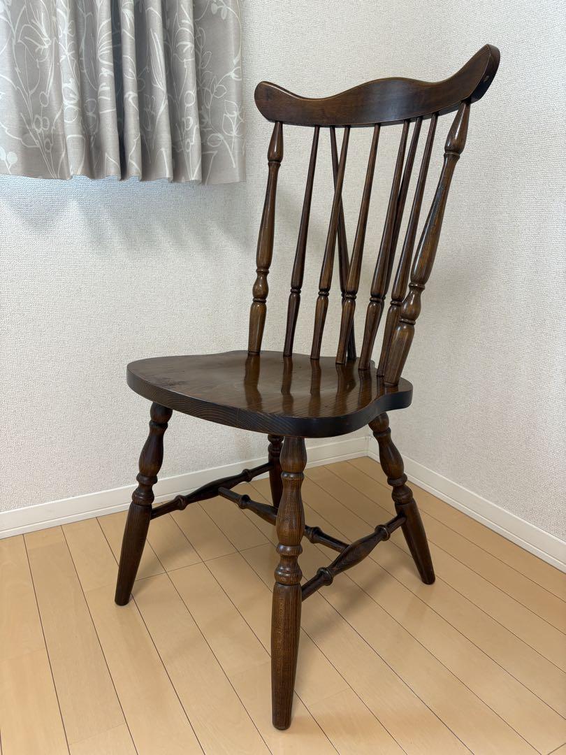 柏木工　ウィンザーチェア　ダイニングチェア　アンティーク家具