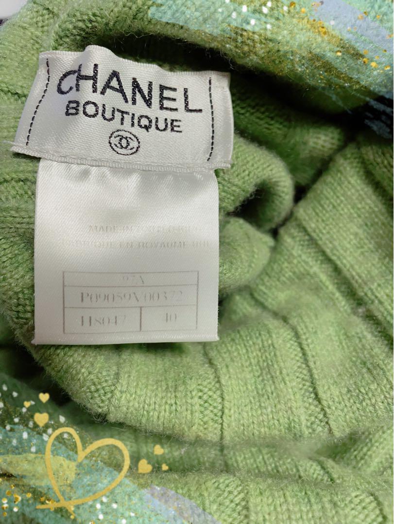 美品 CHANEL シャネル セーター ふんわり 上品 高級カシミヤ素材