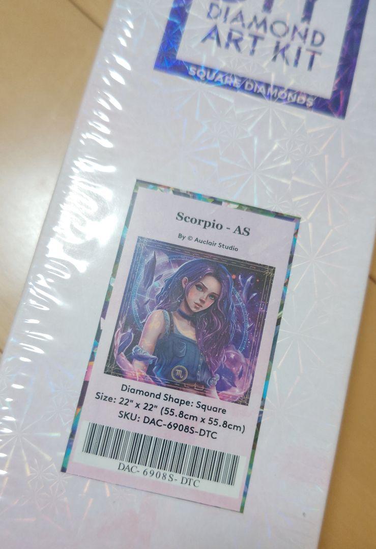 diamond art club Scorpio ダイヤモンドアートクラブ
