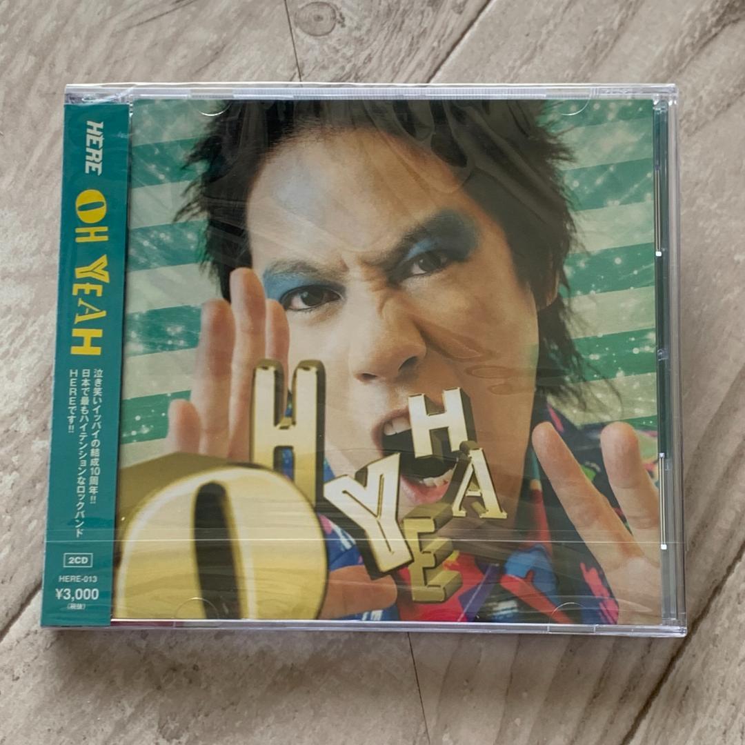 OH YEAH/HERE 邦楽CD 2枚組 新品未開封 J-pop 2018年