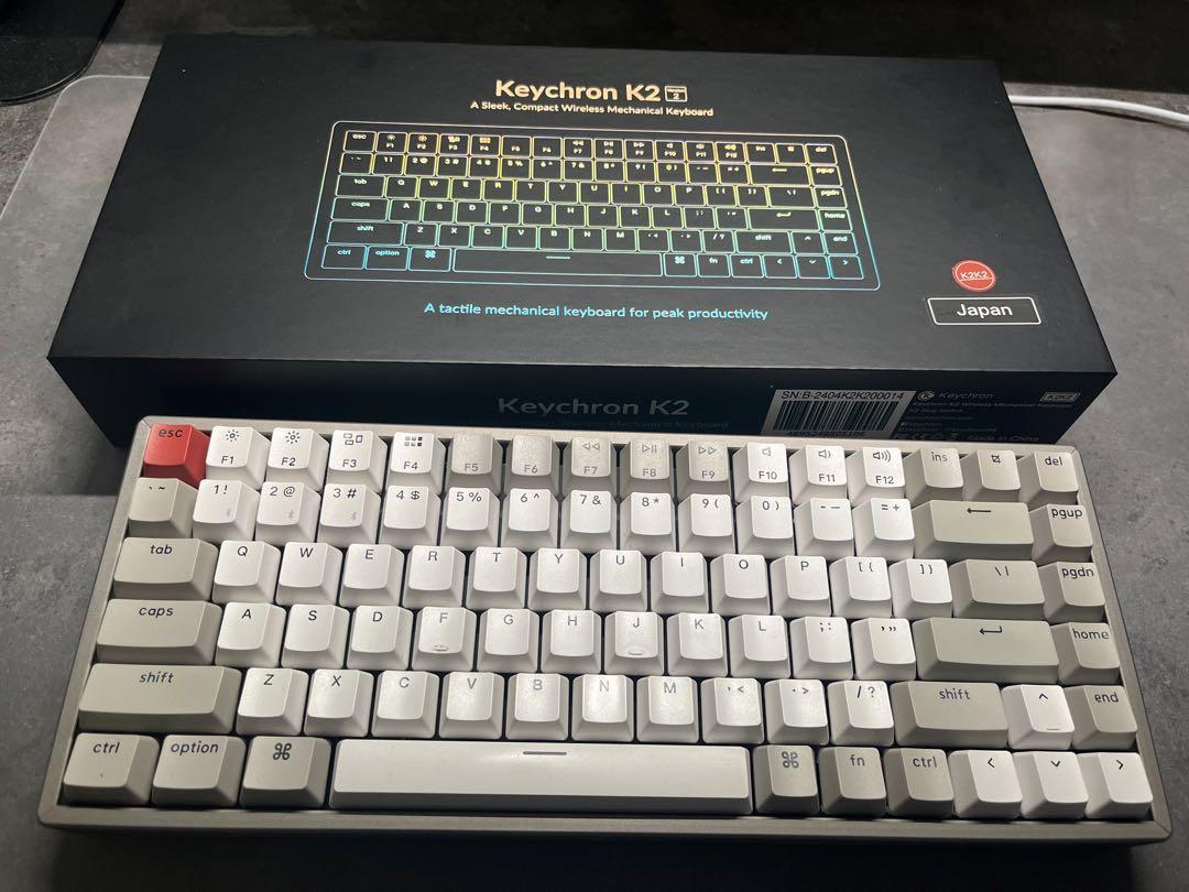 レンタル] Keychron K2 ワイヤレス・メカニカルキーボード US