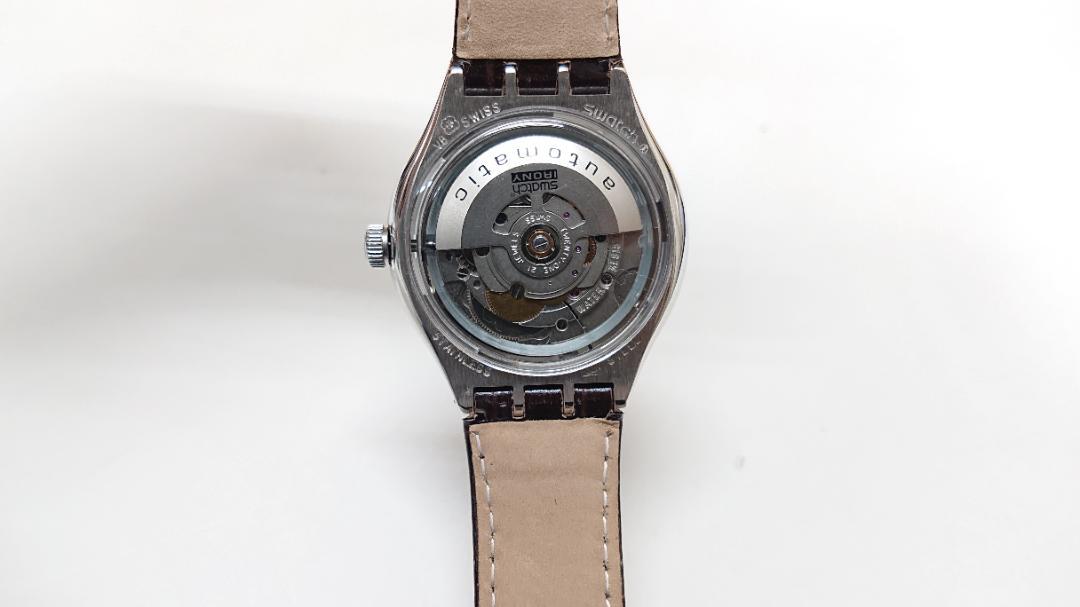 正規店好評 美品 スウォッチ swatch アイロニー オートマチック C034 mrZUF-m27922481969 NEW新品