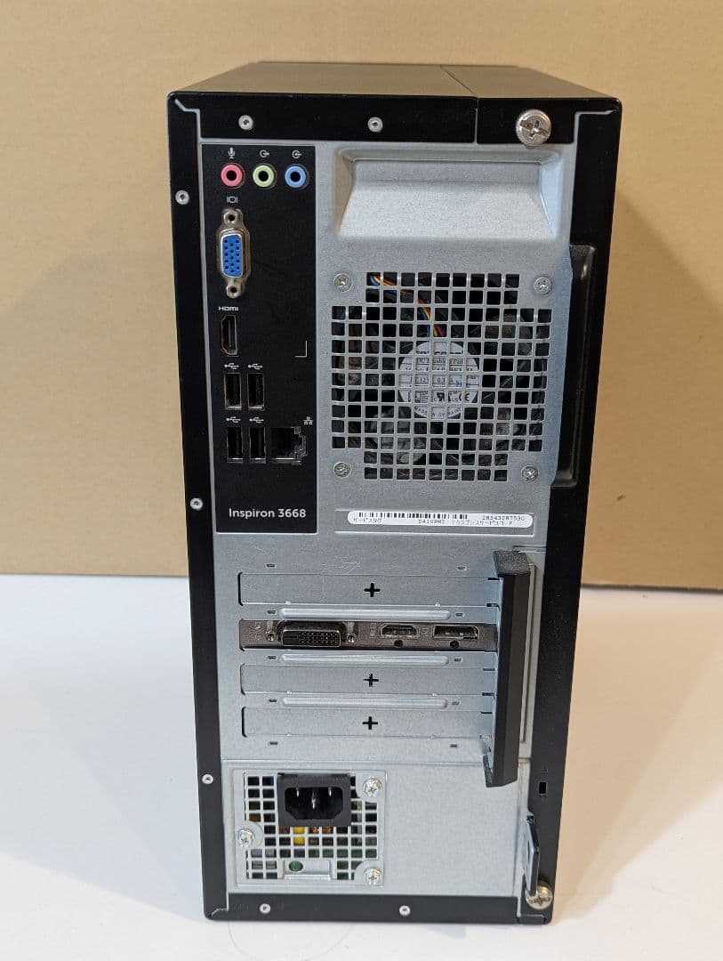 Windowsデスクトップ 594Dell Inspiron i7-7700 16GB SSD+HDD1TB
