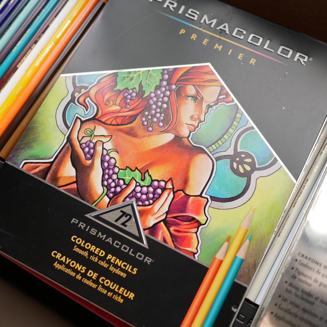 【ほとんど未使用】プリズマカラー　72色　PRISMACOLOR 色鉛筆 Amazon | サンフォード プリズマカラー プレミア 色鉛筆 72色