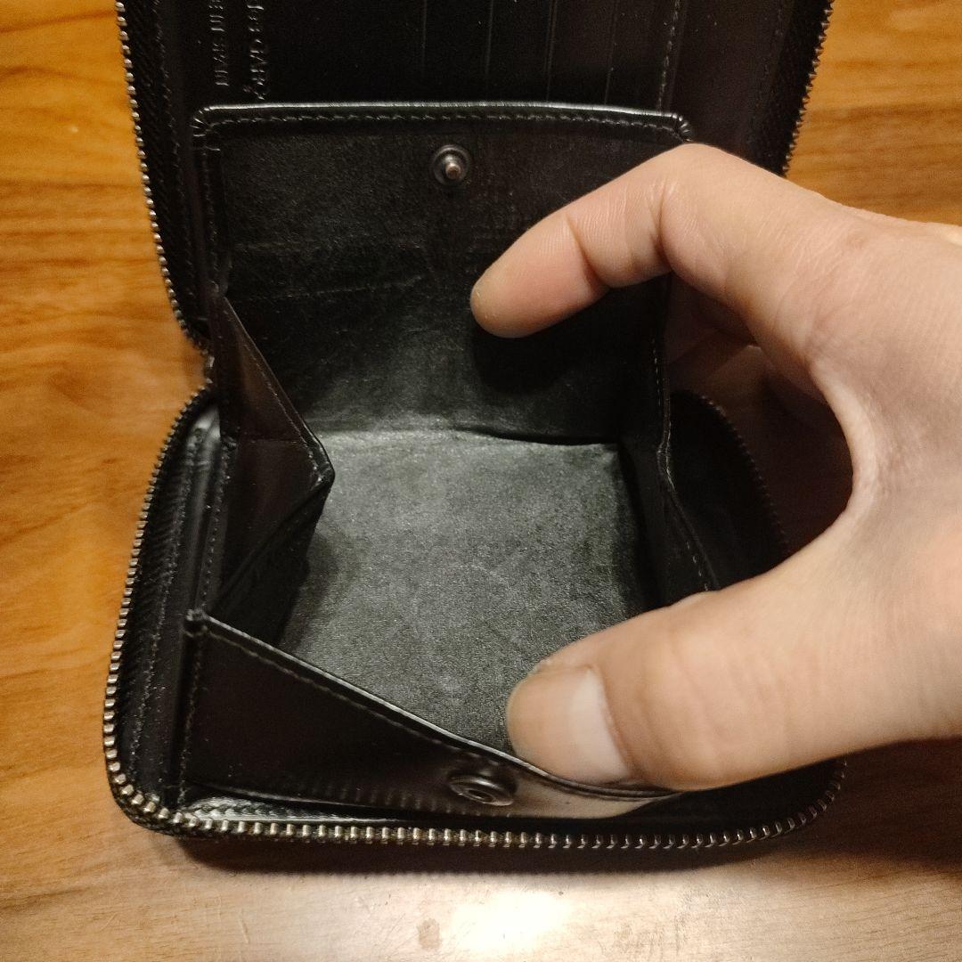 小物 COMME des GARCONS Very Black Zip Wallet