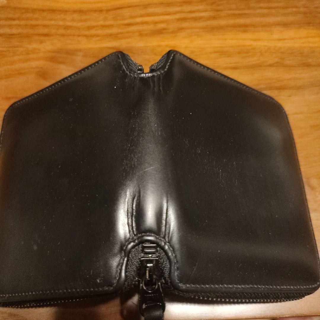 小物 COMME des GARCONS Very Black Zip Wallet