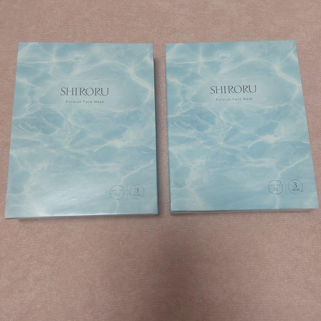 SHIRORU Pururun Face Mask 7枚入２箱セット④