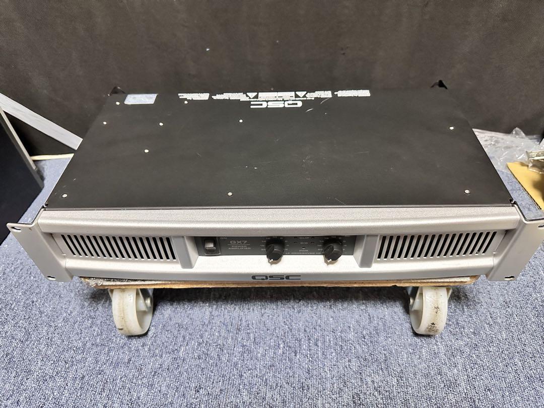14 QSC GX7 パワーアンプ QSC GX7 MADE IN USA 1000W/4ohmパワーアンプ - メルカリ