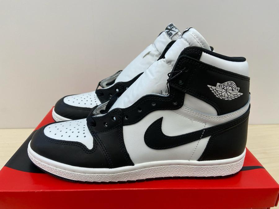靴 NIKE AIR JORDAN 1 HIGH '85 BLACK WHITE