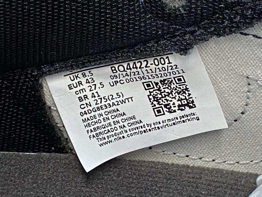 靴 NIKE AIR JORDAN 1 HIGH '85 BLACK WHITE