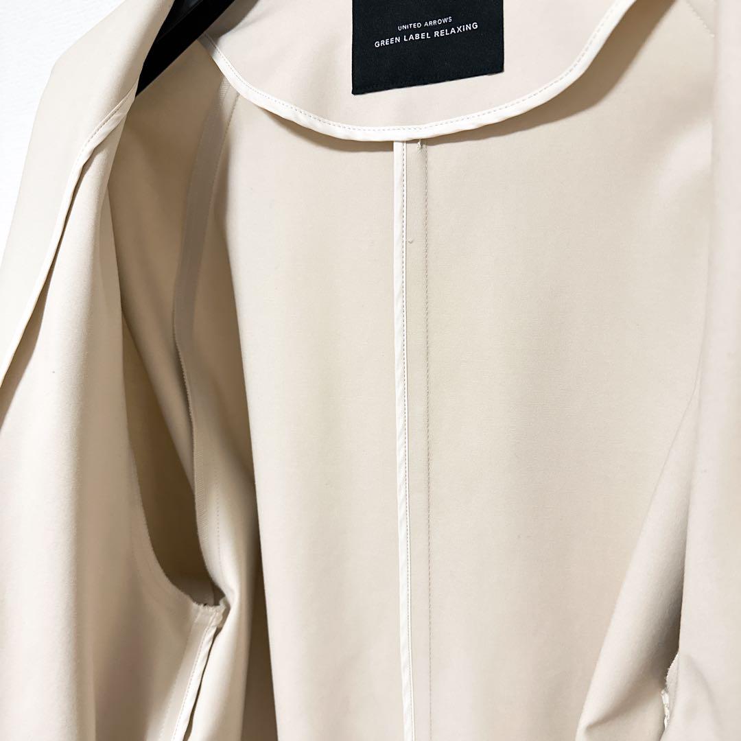 おトク情報がいっぱい！ ☆新品☆UNITED ARROWS ノーカラースプリングコート 春秋 ジャケット・アウター