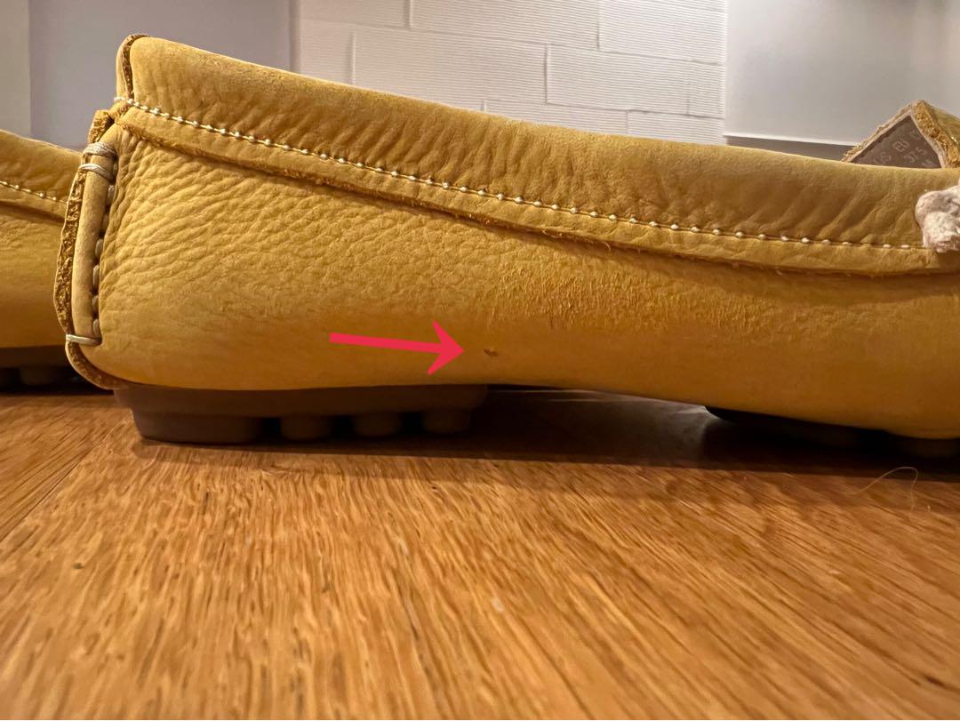 未使用 Clarks 615F エヴァシャムメロディー イエロー
