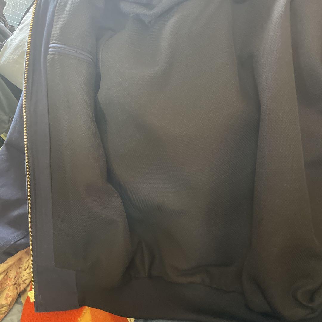 Carhartt ネイビ− コットンダックアクティブジャケット