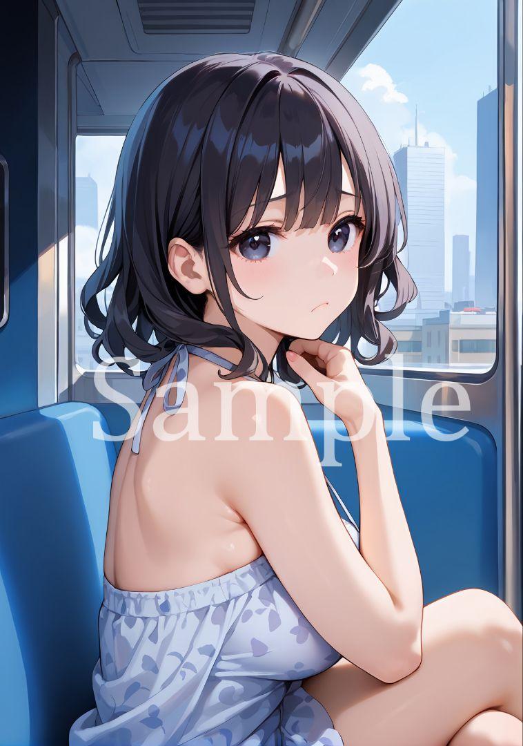 MF0020 5枚セット！美少女アートポスターA4サイズ - メルカリ