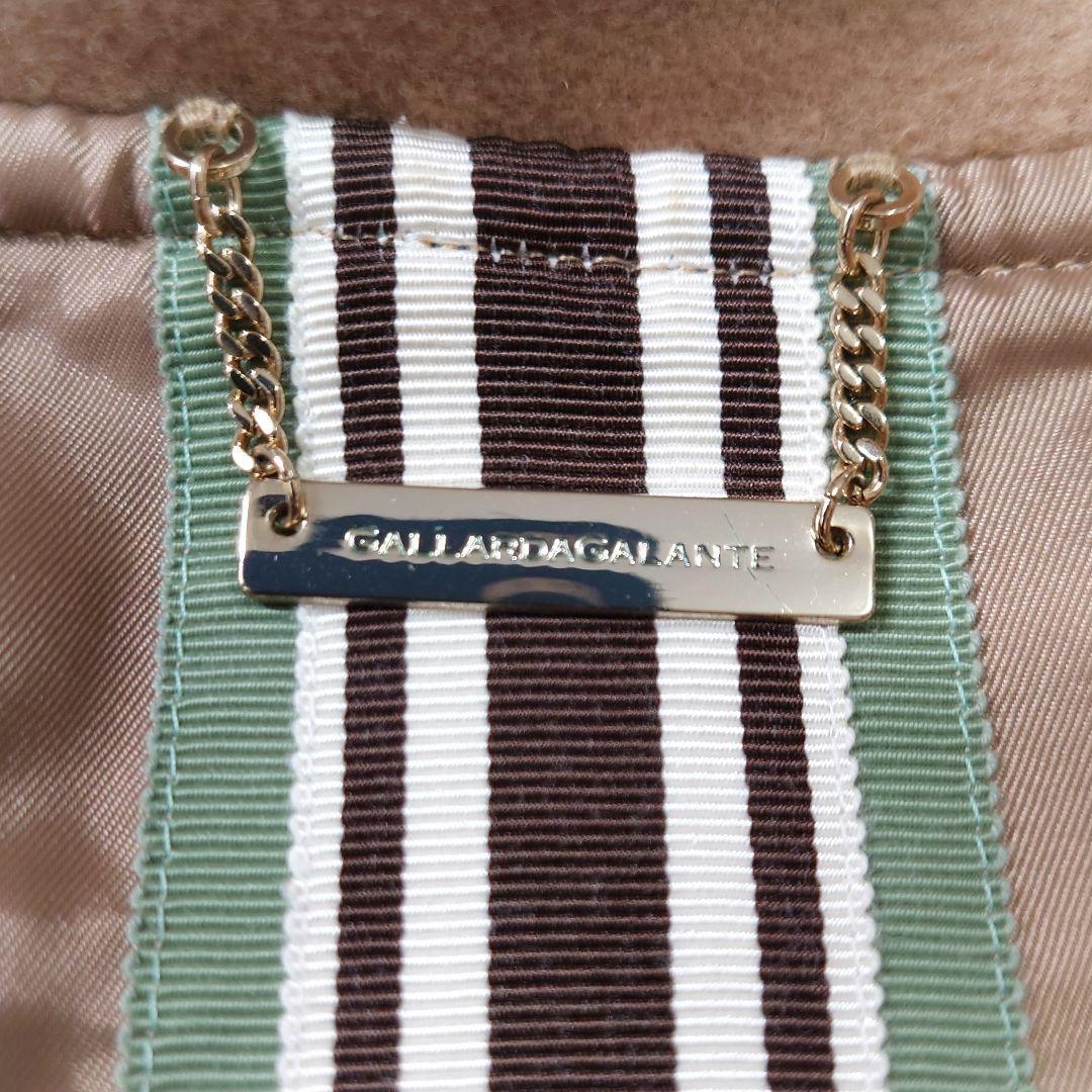 美品✨ガリャルダガランテ ポンテトルト社 ウールベルテッドリバーコート ベージュ