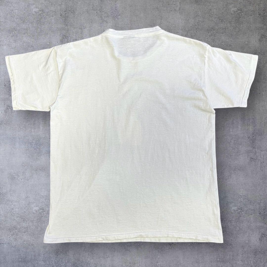 90sUSA製 アニマル犬DOG シュナウザー アートTシャツ 在原みゆ紀