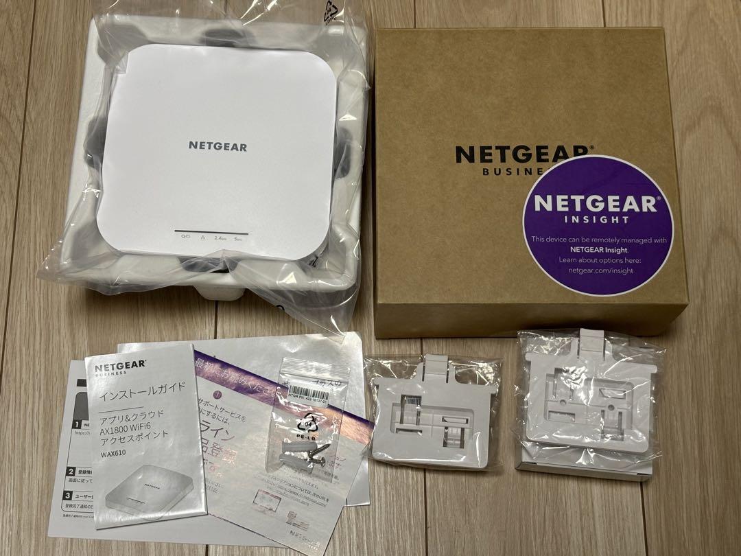 Netgear WAX610 2.5G WIFI6 アクセスポイント