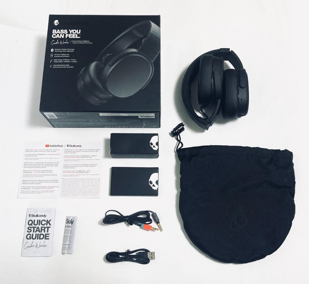 未使用 Skullcandy Crusher Wireless ブラック