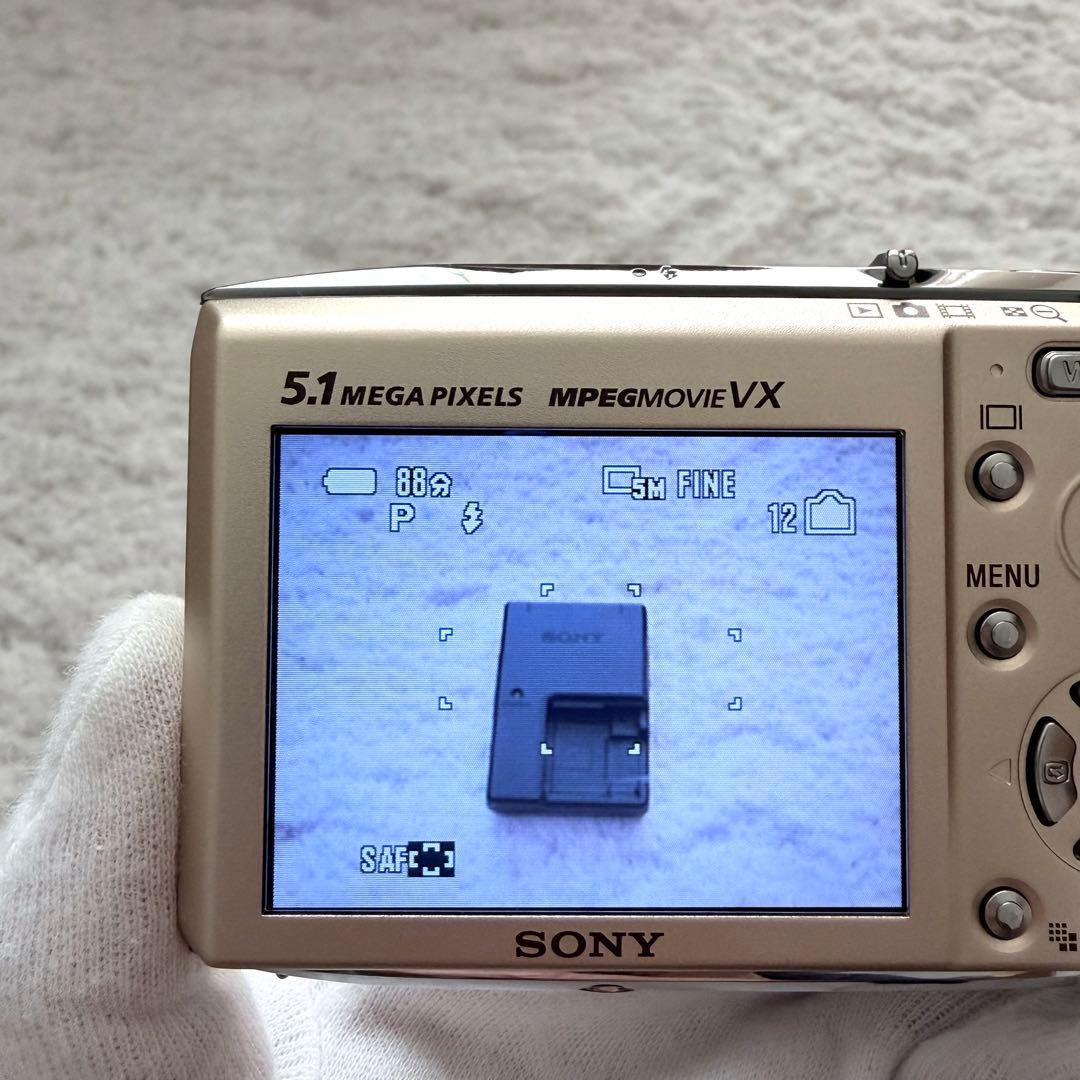 極上品【動作品】SONY ソニー Cyber-Shot DSC-T5 ゴールド 極上品【動作品】SONY ソニー Cyber-Shot DSC-T5 ゴールド