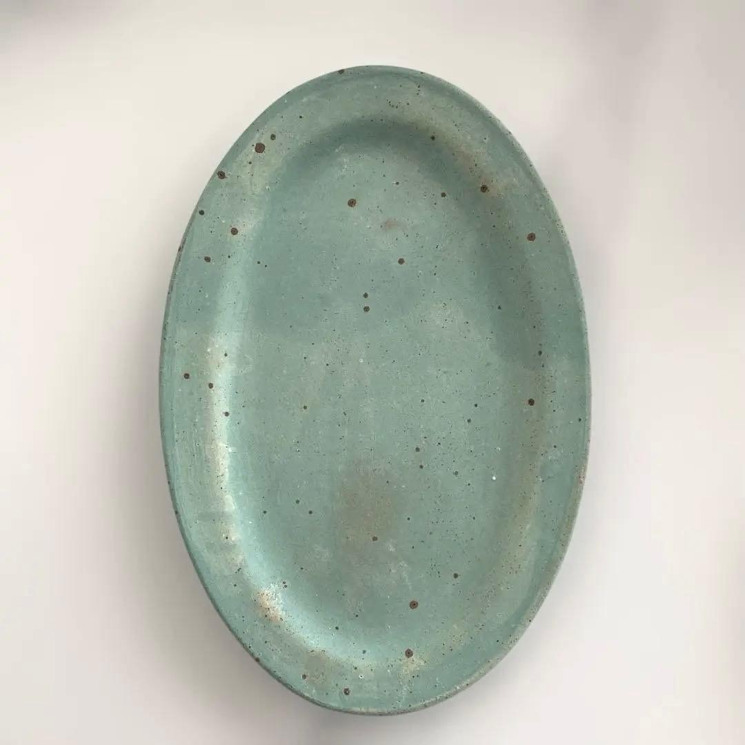 水谷智美さん 楕円皿