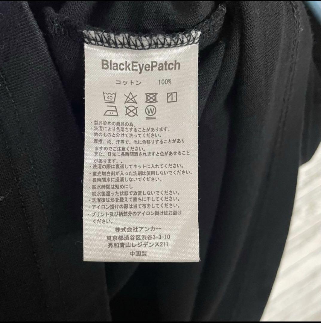 【即完売注意】ブラックアイパッチ tシャツ ビッグロゴ 希少 XLサイズ 人気