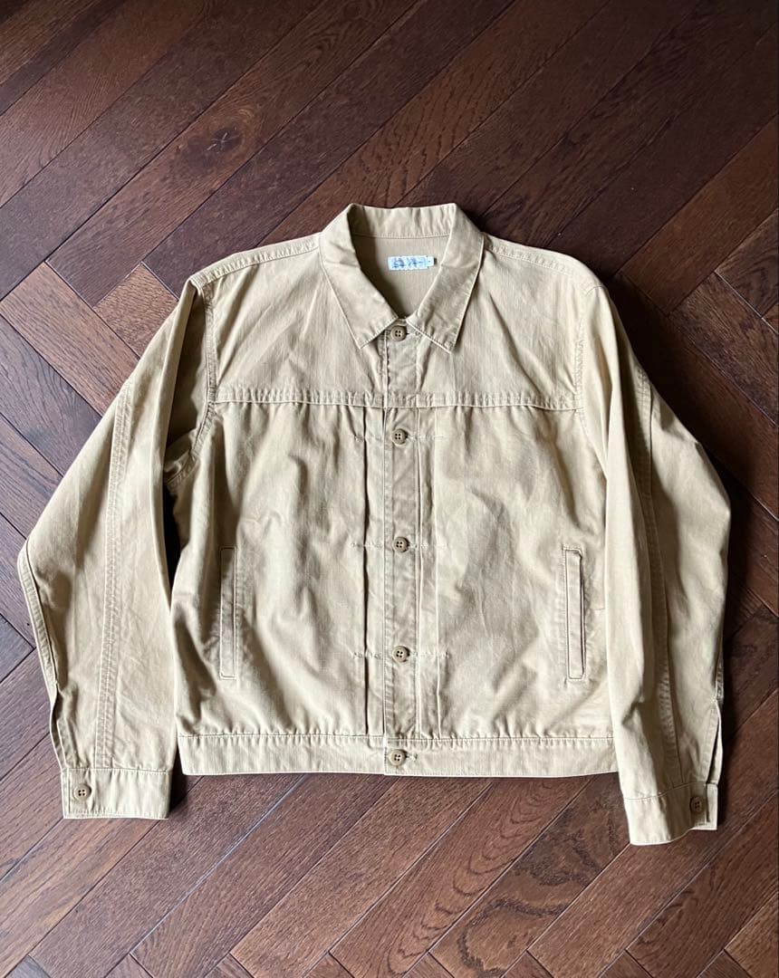 サンリミット　トラックジャケット　1st type コットンリップストップ