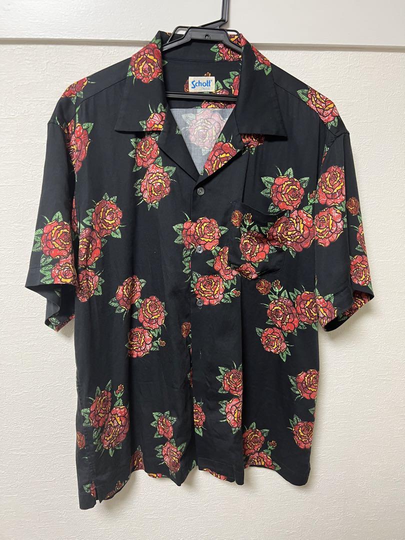 Schott ショット アロハシャツ バンダナローズ - メルカリ