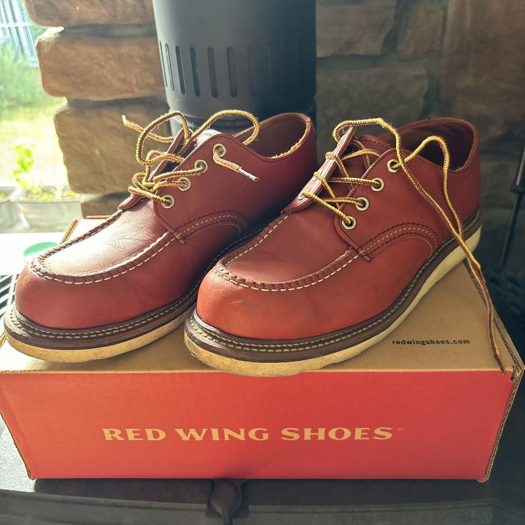 RED WING SHOES 赤 レザー ワークシューズ