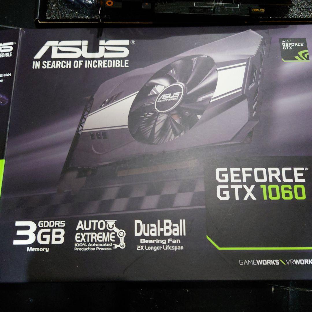 グラフィックボード・グラボ・ビデオカード ASUS GeForce GTX 1060 3GB