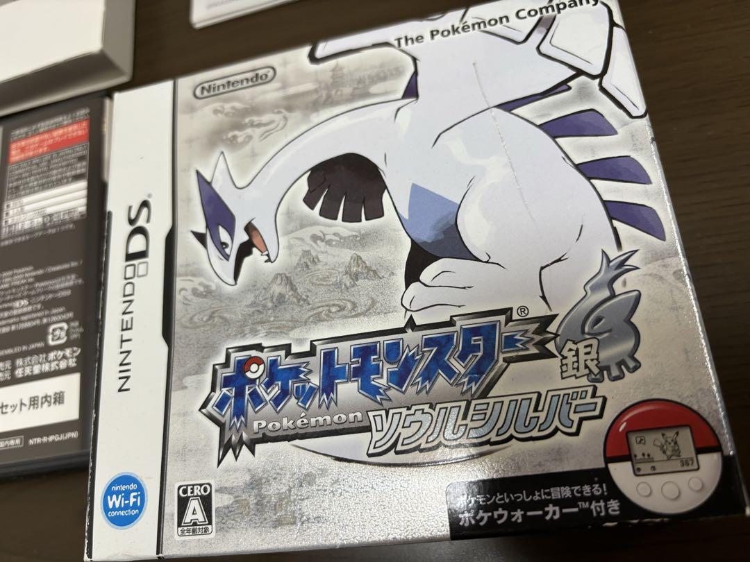 ポケットモンスター ソウルシルバー ポケウォーカー未使用　Nintendo DS