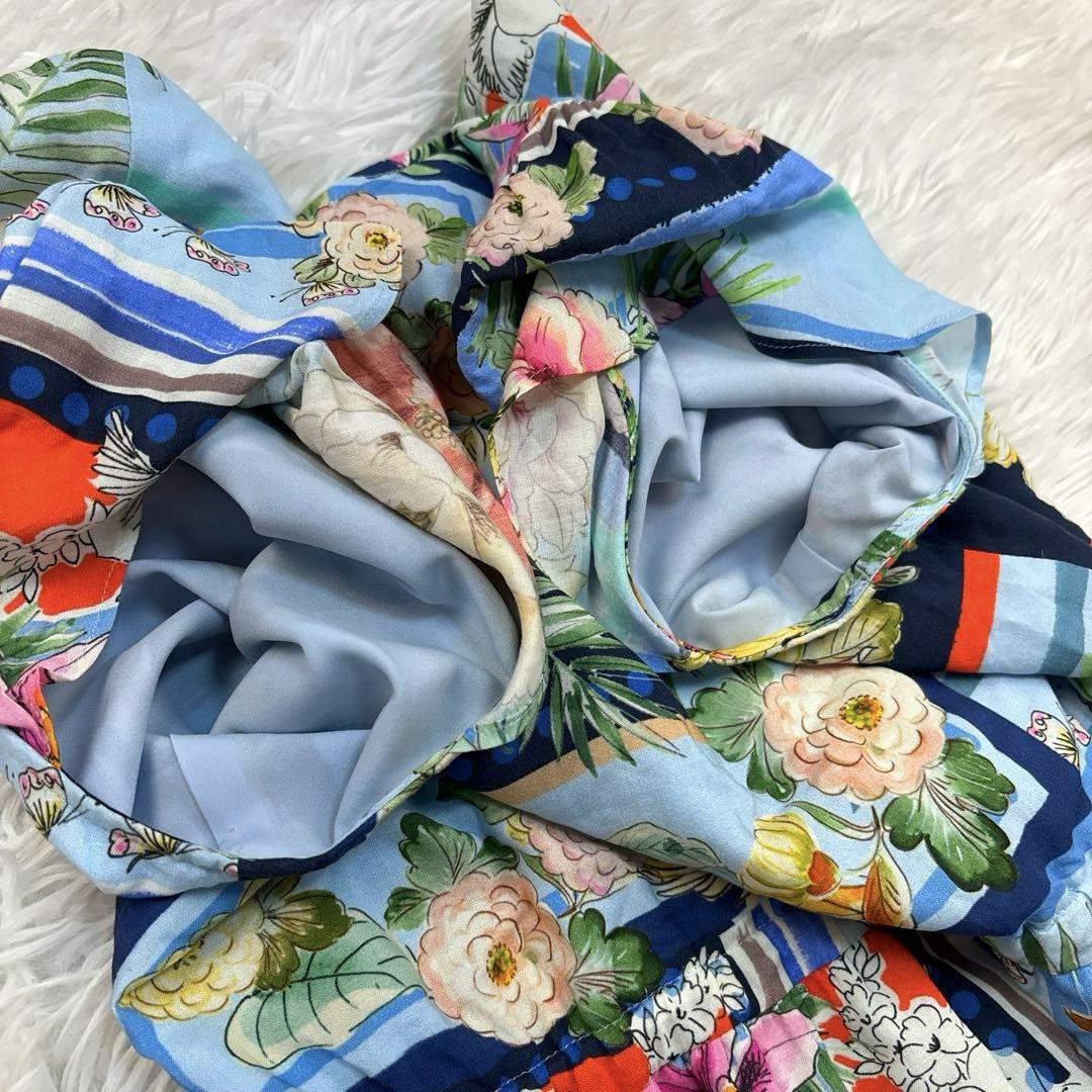 完売品!!!極美品✨️ グレースコンチネンタル フラワー ブロック ワンピース 画像8