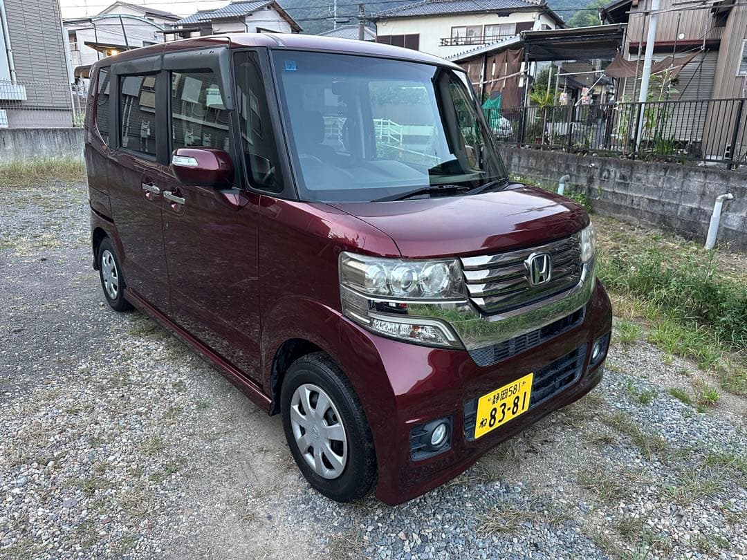 ★ ★ホンダ NBOX平成25Ｃｕｓｔｏｍ　Ｇ・Ｌパッケージ車検8年07月2日