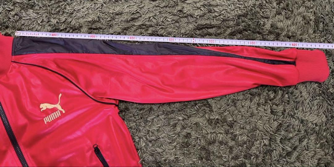 プーマ　PUMA ジャージ 　赤　上下　セットアップ　L サイズ
