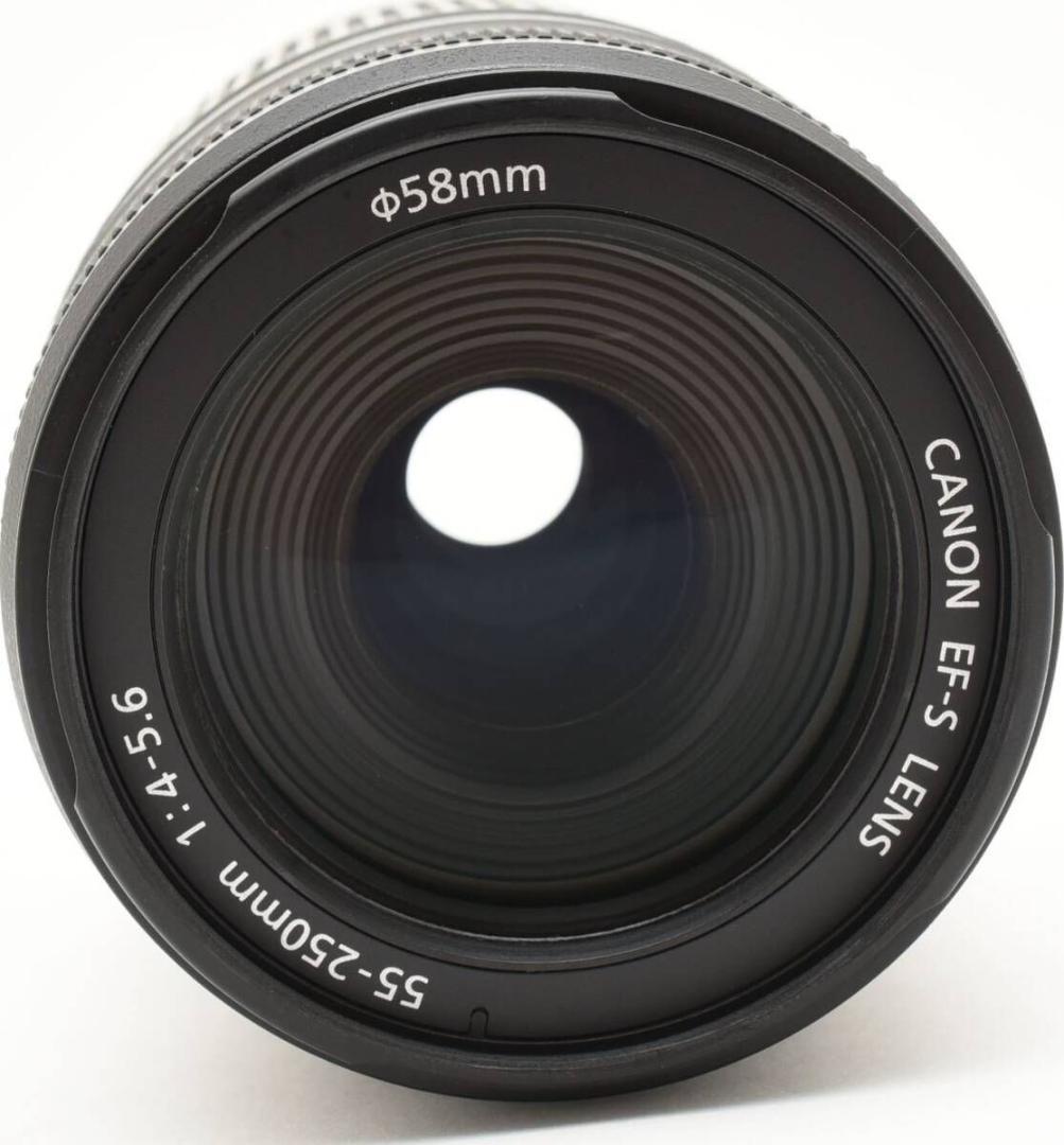 G07[6761L] Canon EF-S 55-250mm F4-5.6 IS - メルカリ