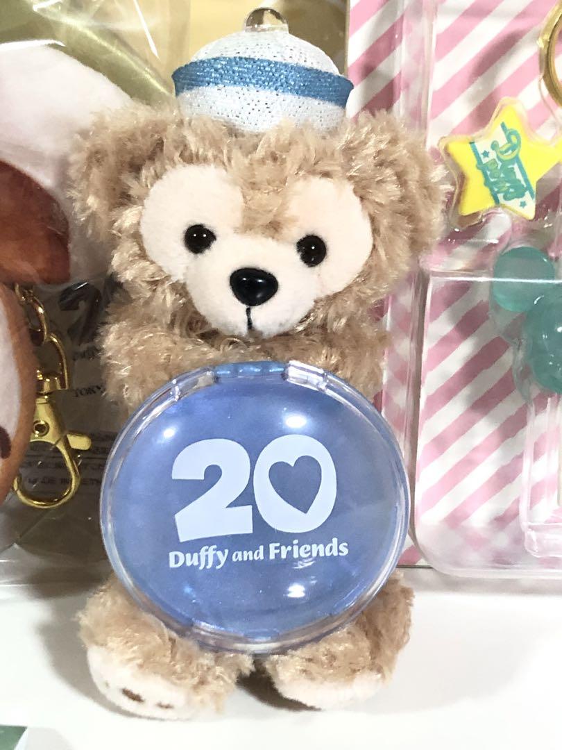 ディズニー　カラフルハピネス　ダッフィー　アン　コスチューム　ぬいぐるみチャーム