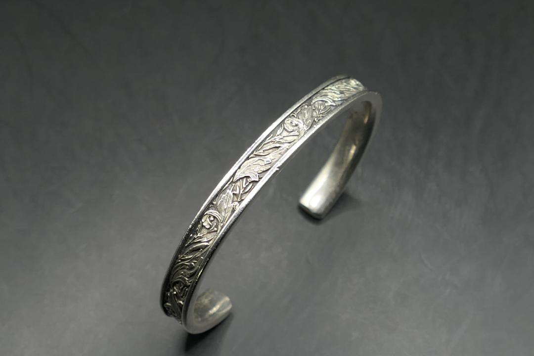 アクアシルバー シルバー バングル ブレスレット AQUA SILVER