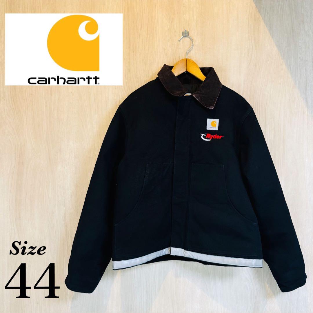 USA製】Carhartt トラディショナルジャケット J02 企業ロゴ 44 USA製】Carhartt トラディショナルジャケット J02 企業ロゴ 44