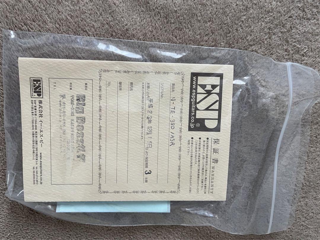 Navigator テレキャスター　N-TE380ASR ハードケース付き