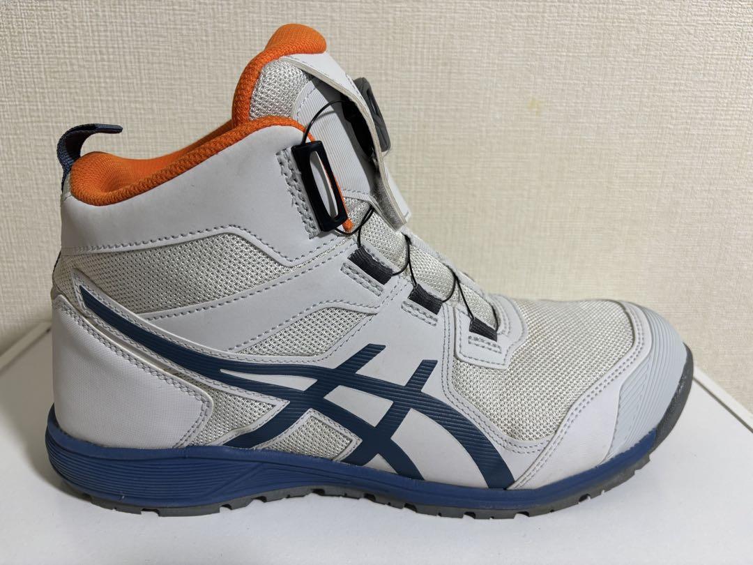 [アシックス] ウィンジョブ CP214 TS BOA 安全靴 白26.5cm