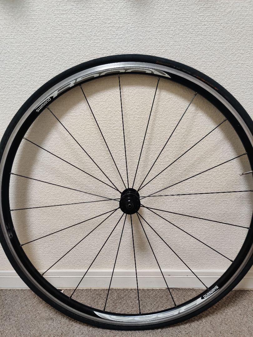 シマノ　R500 前後ホイール シマノ WH-R500 前後セット シマノの基本ホイールの定番